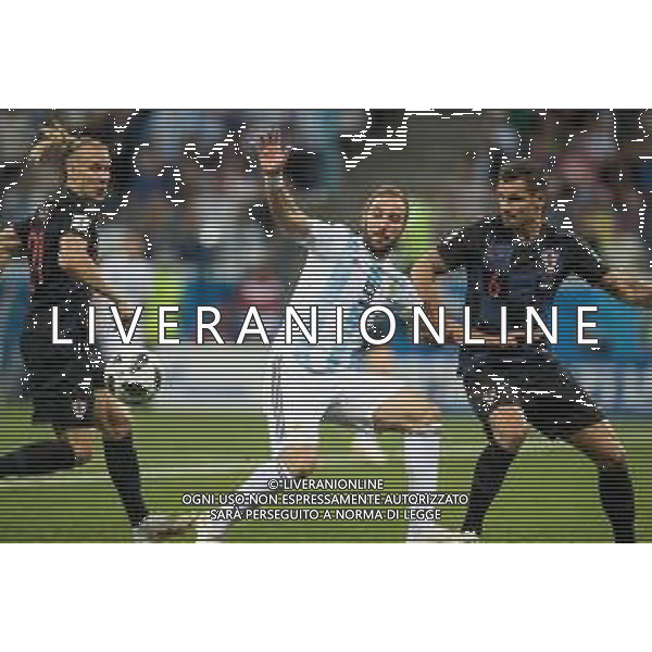 21.06.2018 NIZNY NOWOGROD NIZHNY NOVGOROD PILKA NOZNA (FOOTBALL) MISTRZOSTWA SWIATA ROSJA 2018 FIFA WORLD CUP RUSSIA 2018 ARGENTYNA - CHORWACJA (ARGENTINA-CROATIA) NZ GONZALO HIGUAIN DEJAN LOVREN DOMAGOJ VIDA FOTO LUKASZ SKWIOT/CYFRASPORT / NEWSPIX.PL --- Newspix.pl AG ALDO LIVERANI SAS-ONLY ITALY