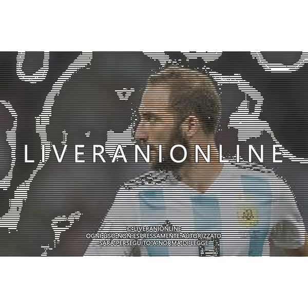21.06.2018 NIZNY NOWOGROD NIZHNY NOVGOROD PILKA NOZNA (FOOTBALL) MISTRZOSTWA SWIATA ROSJA 2018 FIFA WORLD CUP RUSSIA 2018 ARGENTYNA - CHORWACJA (ARGENTINA-CROATIA) NZ GONZALO HIGUAIN FOTO LUKASZ SKWIOT/CYFRASPORT / NEWSPIX.PL --- Newspix.pl AG ALDO LIVERANI SAS-ONLY ITALY