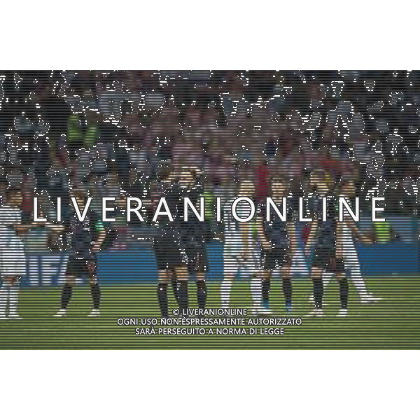 21.06.2018 NIZNY NOWOGROD NIZHNY NOVGOROD PILKA NOZNA (FOOTBALL) MISTRZOSTWA SWIATA ROSJA 2018 FIFA WORLD CUP RUSSIA 2018 ARGENTYNA - CHORWACJA (ARGENTINA-CROATIA) NZ IVAN RAKITIC DEJAN LOVREN FOTO LUKASZ SKWIOT/CYFRASPORT / NEWSPIX.PL --- Newspix.pl AG ALDO LIVERANI SAS-ONLY ITALY