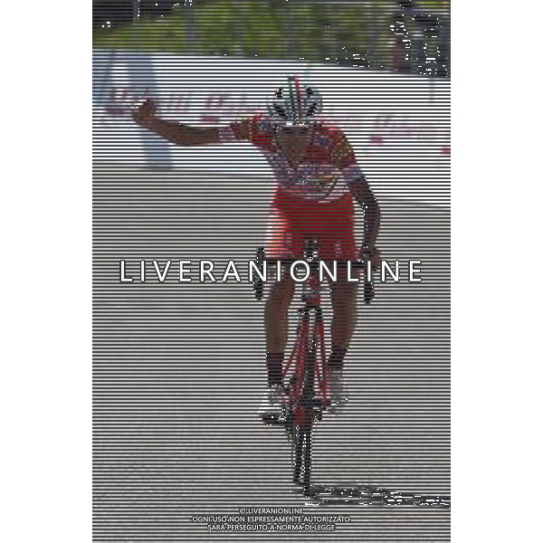 22-06-2018 Adriatica - Ionica Race; Tappa 03 Mussolente - Passo Giau; 2018, Androni Giocattoli - Sidermec; Sosa Cuervo, Ivan Ramiro; Passo Giau; ©SIROTTI / AGENZIA ALDO LIVERANI SAS