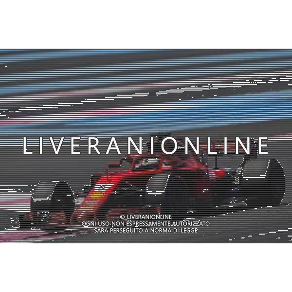 Sebastian Vettel (GER) Ferrari SF71H. 22.06.2018. Formula 1 World Championship, Rd 8, French Grand Prix, Paul Ricard, France, Practice Day. / AGENZIA ALDO LIVERANI SAS - ITALY ONLY EDITORIAL USE ONLY - F1 GP FRANCIA PROVE LIBERE 22.06.2018