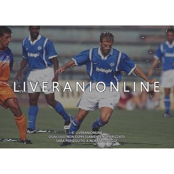 RETROSPETTIVA LUCA ALTOMARE CALCIATORE NELLA FOTO LUCA ALTOMARE CON LA MAGLIA DEL NAPOLI AG ALDO LIVERANI SAS