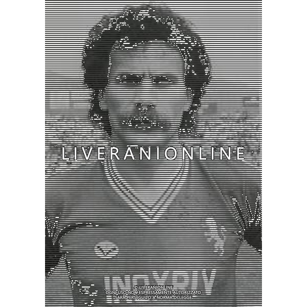 RETROSPETTIVA SALI RENATO CALCIATORE NELLA FOTO SALI RENATO CON LA MAGLIA DEL BRESCIA AG ALDO LIVERANI SAS