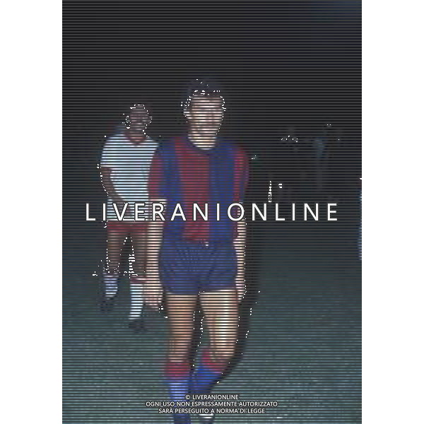 RETROSPETTIVA SALI RENATO CALCIATORE NELLA FOTO SALI RENATO CON LA MAGLIA DEL BOLOGNA AG ALDO LIVERANI SAS