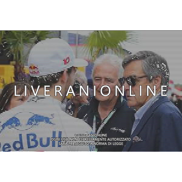 Pierre Gasly (FRA) Scuderia Toro Rosso (Left) with Hugues de Chaunac (FRA) Boss of Oreca (Centre). 23.06.2018. Formula 1 World Championship, Rd 8, French Grand Prix, Paul Ricard, France, Qualifying Day. / AGENZIA ALDO LIVERANI SAS - ITALY ONLY EDITORIAL USE ONLY - F1 GP FRANCIA PROVE UFFICIALI QUALIFICHE 23.06.2018