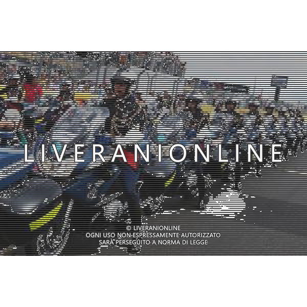 Gendarmarie on the drivers parade. 24.06.2018. Formula 1 World Championship, Rd 8, French Grand Prix, Paul Ricard, France, Race Day. / AGENZIA ALDO LIVERANI SAS - ITALY ONLY EDITORIAL USE ONLY - F1 GP FRANCIA GARA 24.06.2018