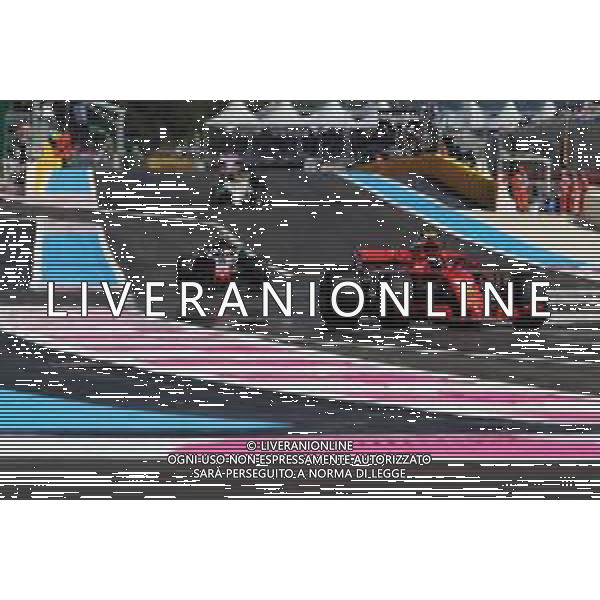 Kimi Raikkonen (FIN) Ferrari SF71H. 24.06.2018. Formula 1 World Championship, Rd 8, French Grand Prix, Paul Ricard, France, Race Day. / AGENZIA ALDO LIVERANI SAS - ITALY ONLY EDITORIAL USE ONLY - F1 GP FRANCIA GARA 24.06.2018