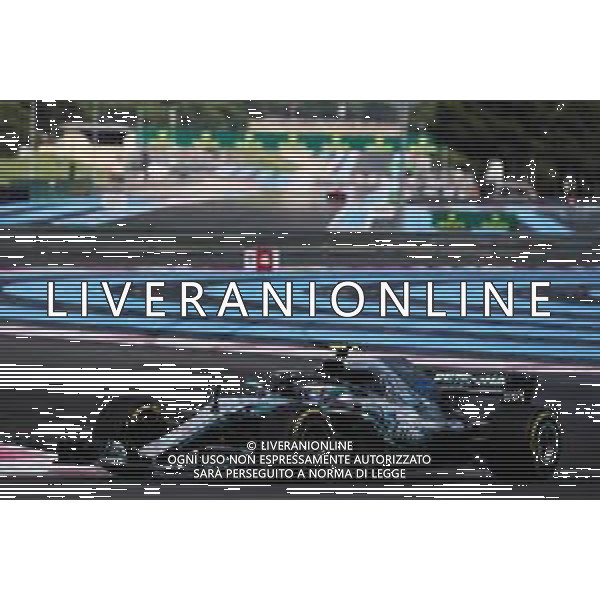 Valtteri Bottas (FIN) Mercedes AMG F1 W09. 24.06.2018. Formula 1 World Championship, Rd 8, French Grand Prix, Paul Ricard, France, Race Day. / AGENZIA ALDO LIVERANI SAS - ITALY ONLY EDITORIAL USE ONLY - F1 GP FRANCIA GARA 24.06.2018