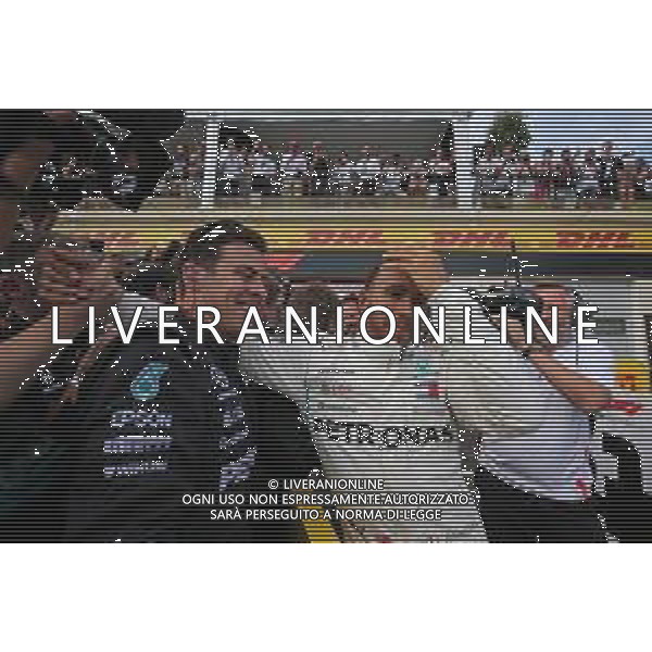 Lewis Hamilton (GBR) Mercedes AMG F1 24.06.2018. Formula 1 World Championship, Rd 8, French Grand Prix, Paul Ricard, France, Race Day. / AGENZIA ALDO LIVERANI SAS - ITALY ONLY EDITORIAL USE ONLY - F1 GP FRANCIA GARA 24.06.2018