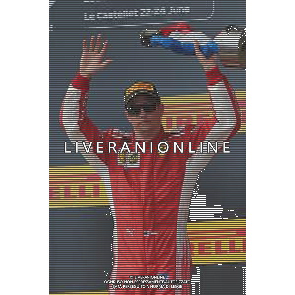 Kimi Raikkonen (FIN) Scuderia Ferrari 24.06.2018. Formula 1 World Championship, Rd 8, French Grand Prix, Paul Ricard, France, Race Day. / AGENZIA ALDO LIVERANI SAS - ITALY ONLY EDITORIAL USE ONLY - F1 GP FRANCIA GARA 24.06.2018