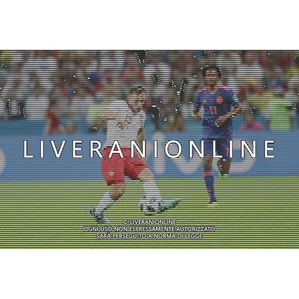 24.06.2018 KAZAN, ARENA KAZAN PILKA NOZNA (FOOTBALL) MISTRZOSTWA SWIATA ROSJA 2018 FIFA WORLD CUP RUSSIA 2018 FAZA GRUPOWA (GROUP STAGE) MECZ GAME POLSKA - KOLUMBIA (POLAND-COLUMBIA) NZ MACIEJ RYBUS FOTO LUKASZ GROCHALA/CYFRASPORT / NEWSPIX.PL --- Newspix.pl AG ALDO LIVERANI SAS-ONLY ITALY