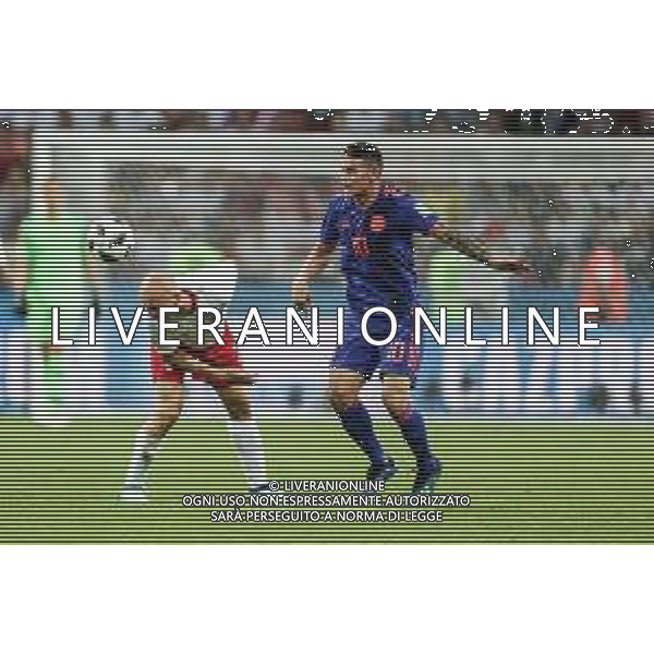 24.06.2018 KAZAN, ARENA KAZAN PILKA NOZNA (FOOTBALL) MISTRZOSTWA SWIATA ROSJA 2018 FIFA WORLD CUP RUSSIA 2018 FAZA GRUPOWA (GROUP STAGE) MECZ GAME POLSKA - KOLUMBIA (POLAND-COLUMBIA) NZ MICHAL PAZDAN, JAMES RODRIGUEZ FOTO LUKASZ GROCHALA/CYFRASPORT / NEWSPIX.PL --- Newspix.pl AG ALDO LIVERANI SAS-ONLY ITALY