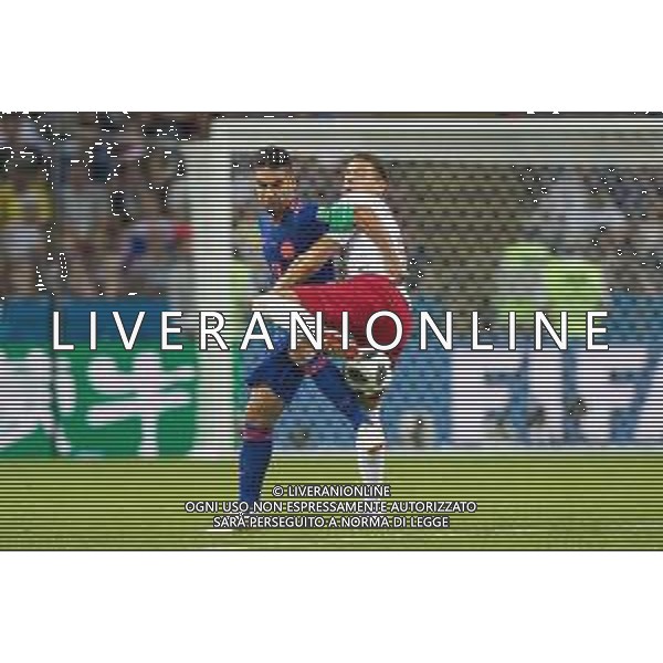 24.06.2018 KAZAN, ARENA KAZAN PILKA NOZNA (FOOTBALL) MISTRZOSTWA SWIATA ROSJA 2018 FIFA WORLD CUP RUSSIA 2018 POLSKA - KOLUMBIA (POLAND-COLUMBIA) NZ RADAMEL FALCAO JAN BEDNAREK FOTO LUKASZ SKWIOT/CYFRASPORT / NEWSPIX.PL --- Newspix.pl AG ALDO LIVERANI SAS-ONLY ITALY