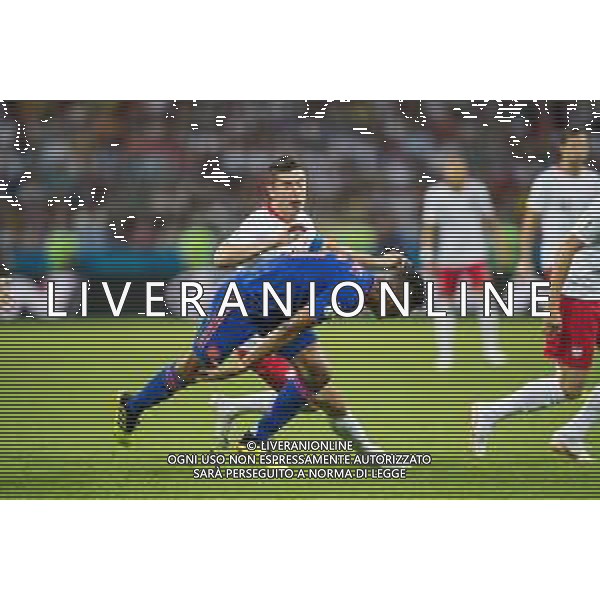 24.06.2018 KAZAN, ARENA KAZAN PILKA NOZNA (FOOTBALL) MISTRZOSTWA SWIATA ROSJA 2018 FIFA WORLD CUP RUSSIA 2018 POLSKA - KOLUMBIA (POLAND-COLUMBIA) NZ WILMAR BARRIOS ROBERT LEWANDOWSKI FOTO LUKASZ SKWIOT/CYFRASPORT / NEWSPIX.PL --- Newspix.pl AG ALDO LIVERANI SAS-ONLY ITALY