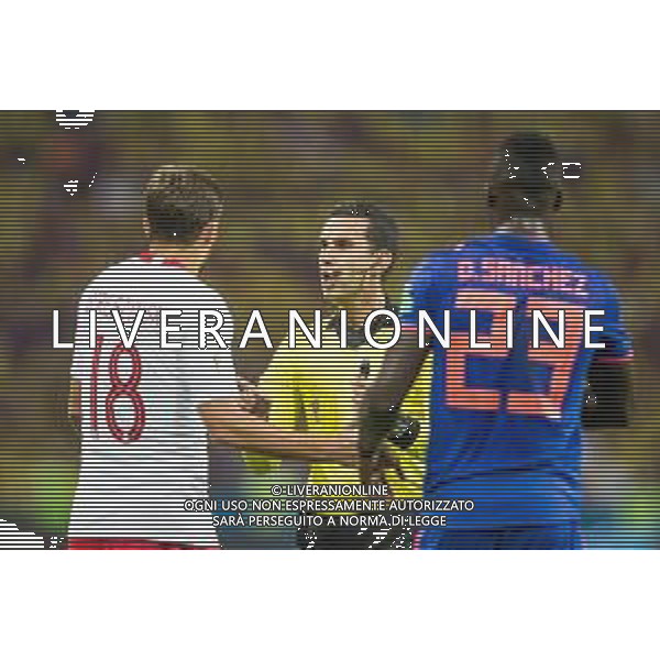 24.06.2018 KAZAN, ARENA KAZAN PILKA NOZNA (FOOTBALL) MISTRZOSTWA SWIATA ROSJA 2018 FIFA WORLD CUP RUSSIA 2018 POLSKA - KOLUMBIA (POLAND-COLUMBIA) NZ BARTOSZ BERESZYNSKI DAVINSON SANCHEZ CESAR RAMOS PALAZUELO FOTO LUKASZ SKWIOT/CYFRASPORT / NEWSPIX.PL --- Newspix.pl AG ALDO LIVERANI SAS-ONLY ITALY