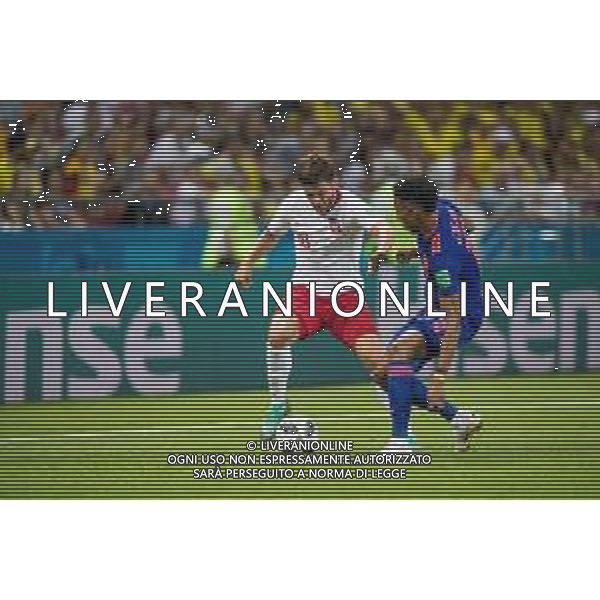 24.06.2018 KAZAN, ARENA KAZAN PILKA NOZNA (FOOTBALL) MISTRZOSTWA SWIATA ROSJA 2018 FIFA WORLD CUP RUSSIA 2018 POLSKA - KOLUMBIA (POLAND-COLUMBIA) NZ BARTOSZ BERESZYNSKI FOTO LUKASZ SKWIOT/CYFRASPORT / NEWSPIX.PL --- Newspix.pl AG ALDO LIVERANI SAS-ONLY ITALY