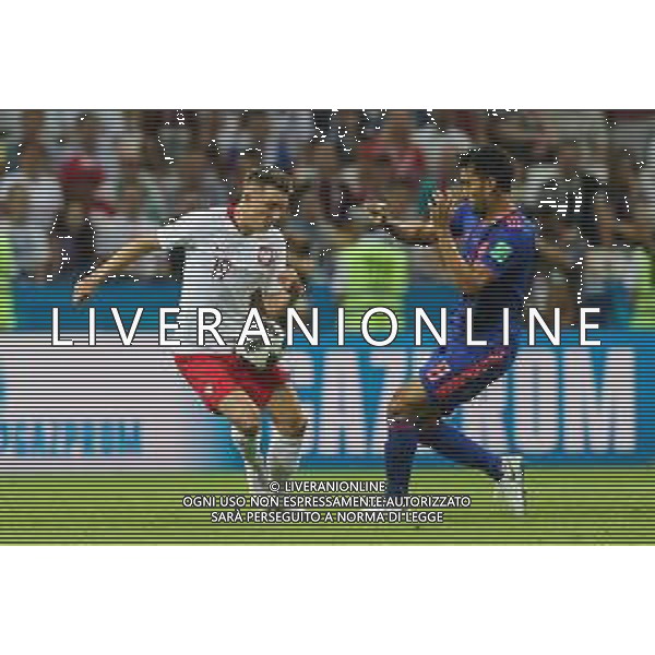 2018.06.24, Kazan , Polska - Kolumbia , nz Piotr Zielinski (POL) Abel Aguilar (COL) fot. Tomasz Jastrzebowski / Foto Olimpik ----------- 2018.06.24, Kazan, Poland - Colombia , nz Piotr Zielinski (POL) Abel Aguilar (COL) fot. Tomasz Jastrzebowski / Foto Olimpik / NEWSPIX.PL --- Newspix.pl AG ALDO LIVERANI SAS-ONLY ITALY