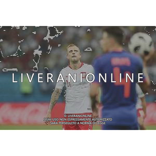 24.06.2018 KAZAN, ARENA KAZAN PILKA NOZNA (FOOTBALL) MISTRZOSTWA SWIATA ROSJA 2018 FIFA WORLD CUP RUSSIA 2018 FAZA GRUPOWA (GROUP STAGE) MECZ GAME POLSKA - KOLUMBIA (POLAND-COLUMBIA) NZ KAMIL GROSICKI ODPADAMY Z MISTRZOSTW SWIATA SMUTEK, PORAZKA FOTO LUKASZ GROCHALA/CYFRASPORT / NEWSPIX.PL --- Newspix.pl AG ALDO LIVERANI SAS ONLY ITALY