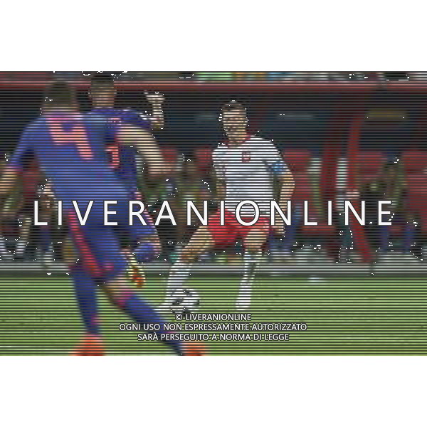 24.06.2018 KAZAN, ARENA KAZAN PILKA NOZNA (FOOTBALL) MISTRZOSTWA SWIATA ROSJA 2018 FIFA WORLD CUP RUSSIA 2018 FAZA GRUPOWA (GROUP STAGE) MECZ GAME POLSKA - KOLUMBIA (POLAND-COLUMBIA) NZ ROBERT LEWANDOWSKI FOTO LUKASZ GROCHALA/CYFRASPORT / NEWSPIX.PL --- Newspix.pl AG ALDO LIVERANI SAS ONLY ITALY