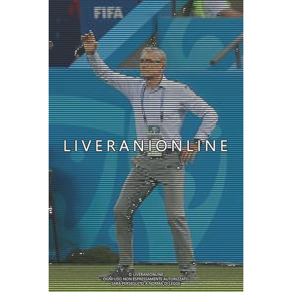 2018.06.24, Kazan , Polska - Kolumbia ,Fifa World Cup Russia 2018 Mistrzostwa swiata w pilce noznej nz Adam Nawalka (POL) fot. Tomasz Jastrzebowski / Foto Olimpik ----------- 2018.06.24, Kazan, Poland - Colombia ,Fifa World Cup Russia 2018 , nz Adam Nawalka (POL) fot. Tomasz Jastrzebowski / Foto Olimpik / NEWSPIX.PL --- Newspix.pl AG ALDO LIVERANI SAS ONLY ITALY