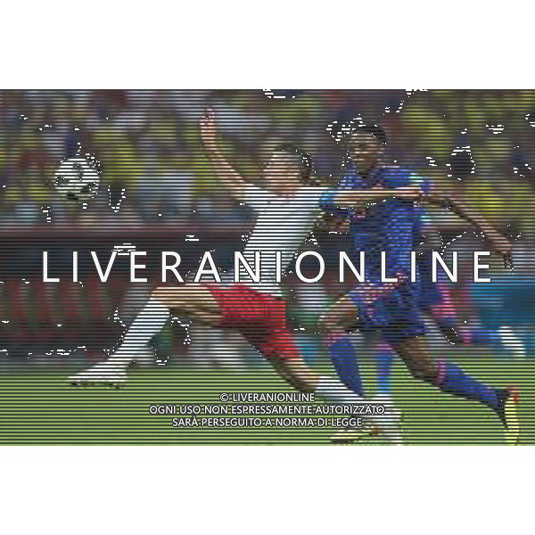 2018.06.24, Kazan , Polska - Kolumbia ,Fifa World Cup Russia 2018 Mistrzostwa swiata w pilce noznej nz Robert Lewandowski (POL) fot. Tomasz Jastrzebowski / Foto Olimpik ----------- 2018.06.24, Kazan, Poland - Colombia ,Fifa World Cup Russia 2018 , nz Robert Lewandowski (POL) fot. Tomasz Jastrzebowski / Foto Olimpik / NEWSPIX.PL --- Newspix.pl AG ALDO LIVERANI SAS ONLY ITALY