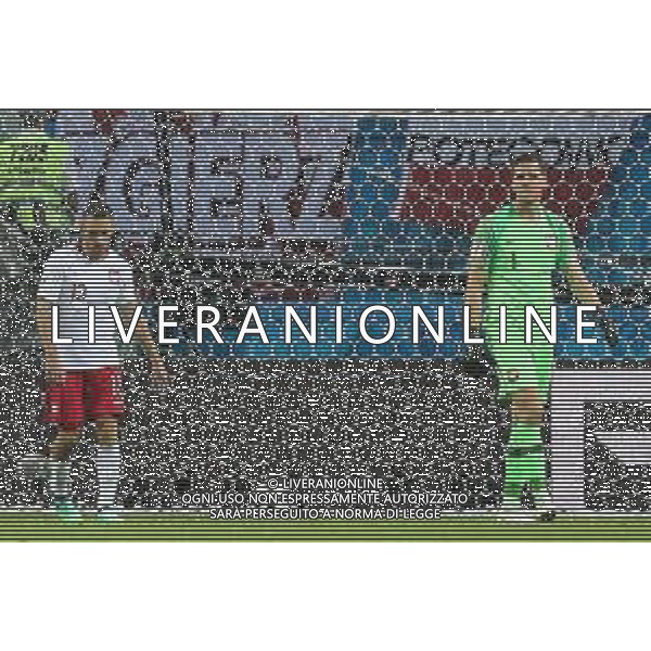 2018.06.24, Kazan , Polska - Kolumbia ,Fifa World Cup Russia 2018 Mistrzostwa swiata w pilce noznej nz Maciej Rybus (POL) Wojciech Szczesny (POL) po stracie bramki fot. Tomasz Jastrzebowski / Foto Olimpik ----------- 2018.06.24, Kazan, Poland - Colombia ,Fifa World Cup Russia 2018 , nz Maciej Rybus (POL) Wojciech Szczesny (POL) po stracie bramki fot. Tomasz Jastrzebowski / Foto Olimpik / NEWSPIX.PL --- Newspix.pl AG ALDO LIVERANI SAS ONLY ITALY