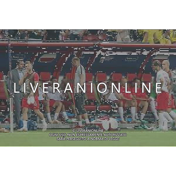 2018.06.24, Kazan , Polska - Kolumbia ,Fifa World Cup Russia 2018 Mistrzostwa swiata w pilce noznej nz Maciej Rybus (POL) Kamil Grosicki (POL) Jakub Blaszczykowski (POL) Bartosz Bereszynski (POL) Tomasz Iwan smutek po meczu fot. Tomasz Jastrzebowski / Foto Olimpik ----------- 2018.06.24, Kazan, Poland - Colombia ,Fifa World Cup Russia 2018 , nz Maciej Rybus (POL) Kamil Grosicki (POL) Jakub Blaszczykowski (POL) Bartosz Bereszynski (POL) Tomasz Iwan smutek po meczu fot. Tomasz Jastrzebowski / Foto Olimpik / NEWSPIX.PL --- Newspix.pl AG ALDO LIVERANI SAS ONLY ITALY