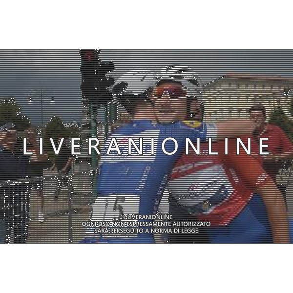 24-06-2018 Adriatica - Ionica Race; Tappa 05 Grado - Trieste; 2018, Quick Step - Floors; Viviani, Elia; Knox, James; Trieste; FOTO STEFANO SIROTTI-AG ALDO LIVERANI SAS