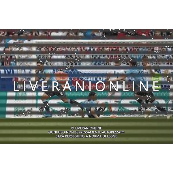 25.06.2018 SAMARA, SAMARA ARENA PILKA NOZNA (FOOTBALL) MISTRZOSTWA SWIATA ROSJA 2018 FIFA WORLD CUP RUSSIA 2018 URUGWAJ - ROSJA (URUGUAY-RUSSIA) NZ LUIS SUAREZ BRAMKA RADOSC GOL GOAL FOTO LUKASZ SKWIOT/CYFRASPORT / NEWSPIX.PL --- Newspix.pl AG ALDO LIVERANI SAS-ONLY ITALY