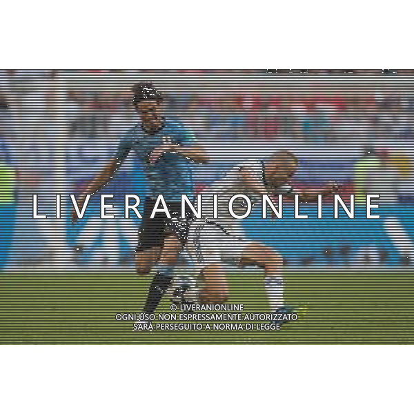 25.06.2018 SAMARA, SAMARA ARENA PILKA NOZNA (FOOTBALL) MISTRZOSTWA SWIATA ROSJA 2018 FIFA WORLD CUP RUSSIA 2018 URUGWAJ - ROSJA (URUGUAY-RUSSIA) NZ EDINSON CAVANI IGOR SMOLNIKOV FOTO LUKASZ SKWIOT/CYFRASPORT / NEWSPIX.PL --- Newspix.pl AG ALDO LIVERANI SAS-ONLY ITALY