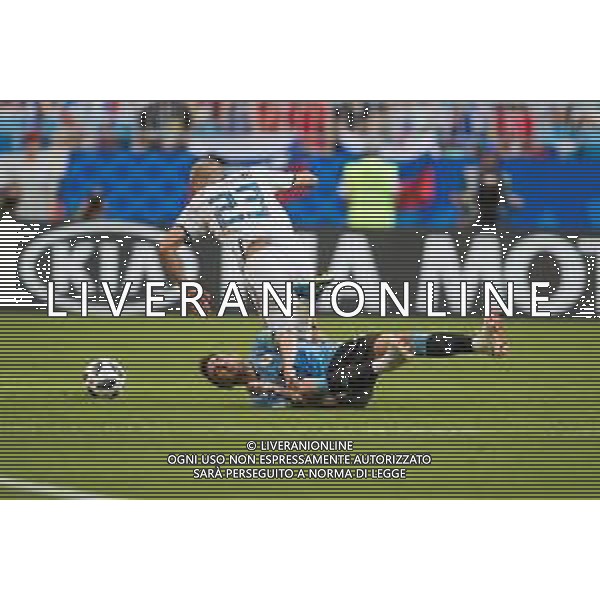 25.06.2018 SAMARA, SAMARA ARENA PILKA NOZNA (FOOTBALL) MISTRZOSTWA SWIATA ROSJA 2018 FIFA WORLD CUP RUSSIA 2018 URUGWAJ - ROSJA (URUGUAY-RUSSIA) NZ IGOR SMOLNIKOV MATIAS VECINO FOTO LUKASZ SKWIOT/CYFRASPORT / NEWSPIX.PL --- Newspix.pl AG ALDO LIVERANI SAS-ONLY ITALY