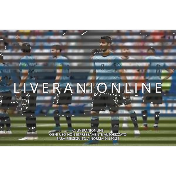 25.06.2018 SAMARA, SAMARA ARENA PILKA NOZNA (FOOTBALL) MISTRZOSTWA SWIATA ROSJA 2018 FIFA WORLD CUP RUSSIA 2018 URUGWAJ - ROSJA (URUGUAY-RUSSIA) NZ LUIS SUAREZ FOTO LUKASZ SKWIOT/CYFRASPORT / NEWSPIX.PL --- Newspix.pl AG ALDO LIVERANI SAS-ONLY ITALY
