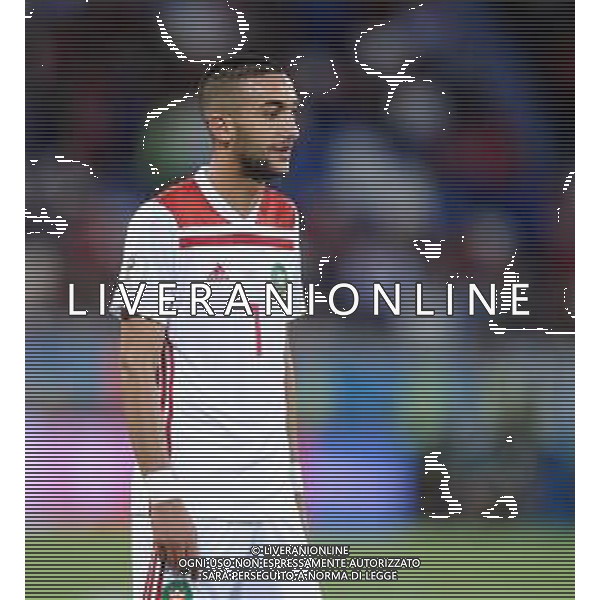 2018.06.25 Kaliningrad Pilka nozna Mistrzostwa Swiata w Rosji Rosja 2018 Hiszpania - Maroko N/z Hakim Ziyach of Morocco Foto Norbert Barczyk / PressFocus 2018.06.25 Kaliningrad Football 2018 FIFA World Cup in Russia Spain v Morocco Credit: Norbert Barczyk / PressFocus / NEWSPIX.PL --- Newspix.pl AG ALDO LIVERANI SAS-ONLY ITALY