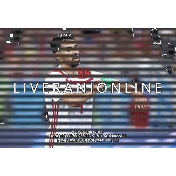 2018.06.25 Kaliningrad Pilka nozna Mistrzostwa Swiata w Rosji Rosja 2018 Hiszpania - Maroko N/z Mbark Boussoufa of Morocco Foto Norbert Barczyk / PressFocus 2018.06.25 Kaliningrad Football 2018 FIFA World Cup in Russia Spain v Morocco Credit: Norbert Barczyk / PressFocus / NEWSPIX.PL --- Newspix.pl AG ALDO LIVERANI SAS-ONLY ITALY