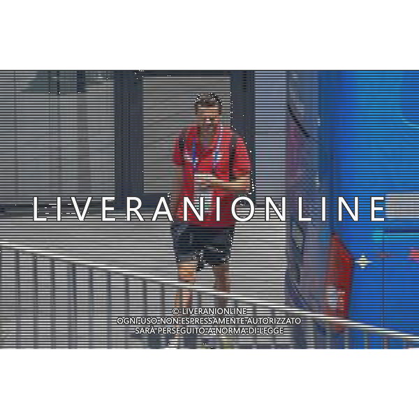 WYJAZD KADY Z NA MECZ Z JAPONIA N/Z LUKASZ FABIANSKI MUNDIAL 2018 27.06.2018 TOBIASZ/NEWSPIX --- Newspix.pl Polish footballers are leaving for a match with Japan in Volgograd / AGENZIA ALDO LIVERANI SAS - ITALY ONLY EDITORIAL USE ONLY / AGENZIA ALDO LIVERANI SAS - ITALY ONLY EDITORIAL USE ONLY - I calciatori della nazionale della Polonia lasciano Sochi per la partita di domani contro il Giappone a Volgograd - Mondiali Russia 27.06.2018