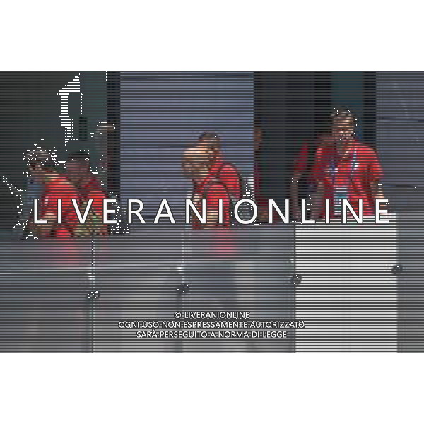 WYJAZD KADY Z NA MECZ Z JAPONIA N/Z WOJCIECH SZCZESNY RAFAL KURZAWA ARTUR JEDRZEJCZYK JACEK GORALSKI I GRZEGORZ KRYCHOWIAK MUNDIAL 2018 27.06.2018 TOBIASZ/NEWSPIX --- Newspix.pl Polish footballers are leaving for a match with Japan in Volgograd / AGENZIA ALDO LIVERANI SAS - ITALY ONLY EDITORIAL USE ONLY / AGENZIA ALDO LIVERANI SAS - ITALY ONLY EDITORIAL USE ONLY - I calciatori della nazionale della Polonia lasciano Sochi per la partita di domani contro il Giappone a Volgograd - Mondiali Russia 27.06.2018