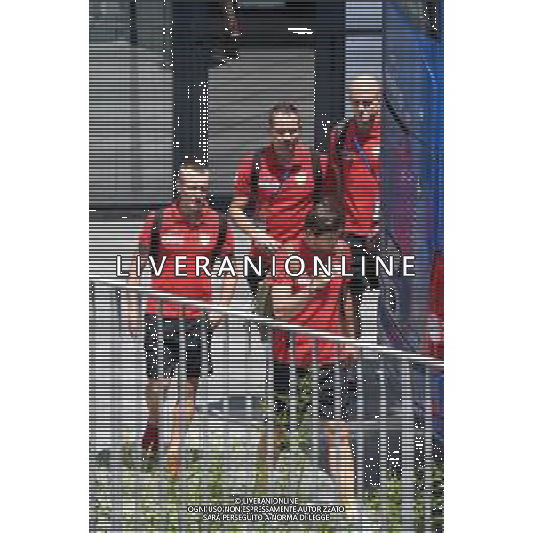 WYJAZD KADY Z NA MECZ Z JAPONIA N/Z MUNDIAL 2018 27.06.2018 TOBIASZ/NEWSPIX WOJCIECH SZCZESNY RAFAL KURZAWA ARTUR JEDRZEJCZYK JACEK GORALSKI I GRZEGORZ KRYCHOWIAK --- Newspix.pl Polish footballers are leaving for a match with Japan in Volgograd / AGENZIA ALDO LIVERANI SAS - ITALY ONLY EDITORIAL USE ONLY / AGENZIA ALDO LIVERANI SAS - ITALY ONLY EDITORIAL USE ONLY - I calciatori della nazionale della Polonia lasciano Sochi per la partita di domani contro il Giappone a Volgograd - Mondiali Russia 27.06.2018