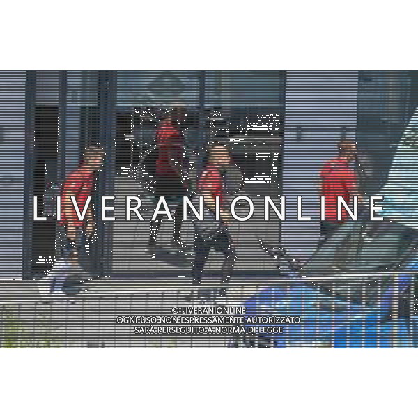 WYJAZD KADY Z NA MECZ Z JAPONIA N/Z MUNDIAL 2018 27.06.2018 TOBIASZ/NEWSPIX KAMIL GROSICKI MICHAL PAZDAN I KAROL LINETTY --- Newspix.pl Polish footballers are leaving for a match with Japan in Volgograd / AGENZIA ALDO LIVERANI SAS - ITALY ONLY EDITORIAL USE ONLY / AGENZIA ALDO LIVERANI SAS - ITALY ONLY EDITORIAL USE ONLY - I calciatori della nazionale della Polonia lasciano Sochi per la partita di domani contro il Giappone a Volgograd - Mondiali Russia 27.06.2018