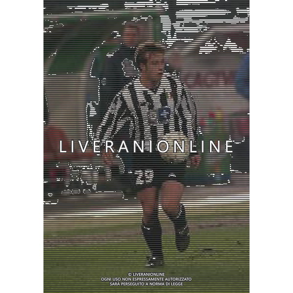13-01-1999 TORINO - COPPA ITALIA JUVENTUS BOLOGNA 1-2 NELLA FOTO MARCO RIGONI AG ALDO LIVERANI SAS