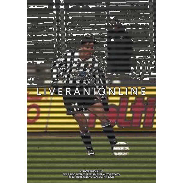 13-01-1999 TORINO - COPPA ITALIA JUVENTUS BOLOGNA 1-2 NELLA FOTO DANIEL FONSECA AG ALDO LIVERANI SAS