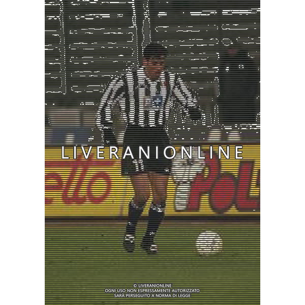 13-01-1999 TORINO - COPPA ITALIA JUVENTUS BOLOGNA 1-2 NELLA FOTO DANIEL FONSECA AG ALDO LIVERANI SAS