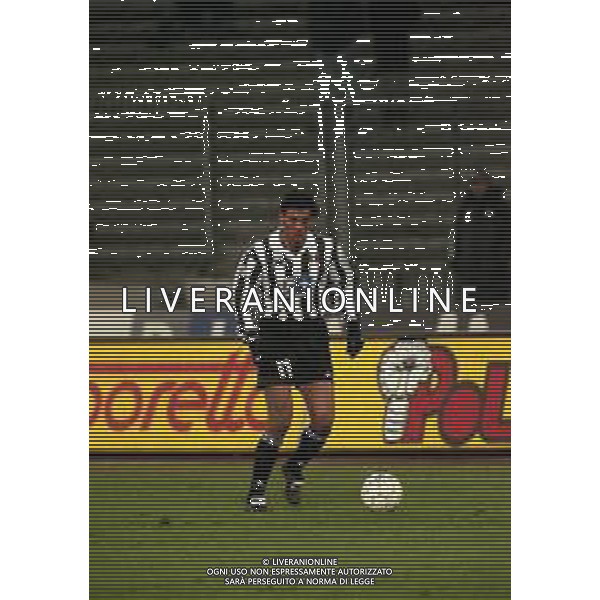 13-01-1999 TORINO - COPPA ITALIA JUVENTUS BOLOGNA 1-2 NELLA FOTO DANIEL FONSECA AG ALDO LIVERANI SAS