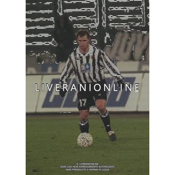 13-01-1999 TORINO - COPPA ITALIA JUVENTUS BOLOGNA 1-2 NELLA FOTO GIANLUCA PESSOTTO AG ALDO LIVERANI SAS