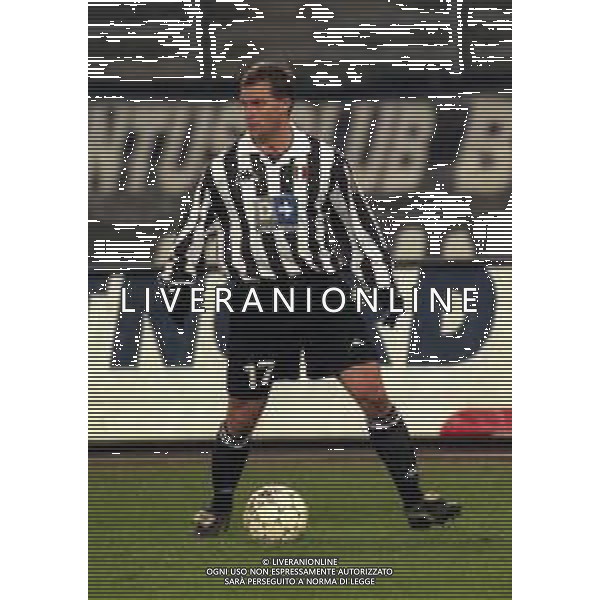 13-01-1999 TORINO - COPPA ITALIA JUVENTUS BOLOGNA 1-2 NELLA FOTO GIANLUCA PESSOTTO AG ALDO LIVERANI SAS