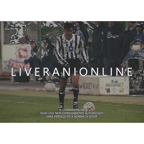 13-01-1999 TORINO - COPPA ITALIA JUVENTUS BOLOGNA 1-2 NELLA FOTO DANIEL FONSECA AG ALDO LIVERANI SAS