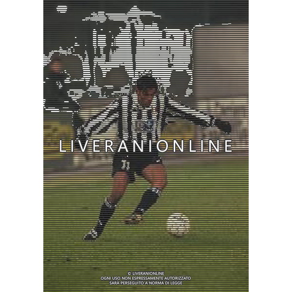 13-01-1999 TORINO - COPPA ITALIA JUVENTUS BOLOGNA 1-2 NELLA FOTO DANIEL FONSECA AG ALDO LIVERANI SAS
