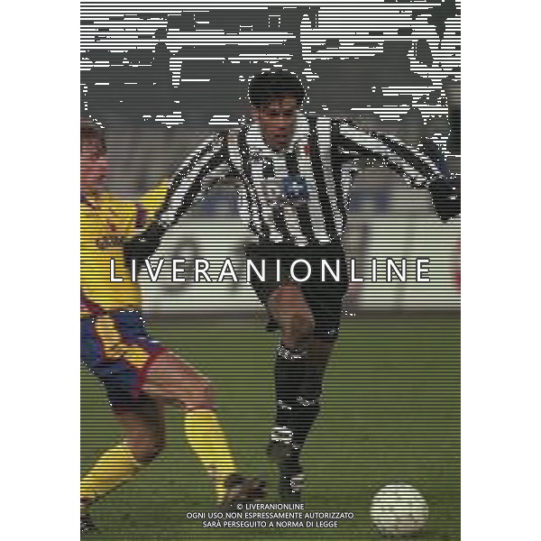 13-01-1999 TORINO - COPPA ITALIA JUVENTUS BOLOGNA 1-2 NELLA FOTO DANIEL FONSECA AG ALDO LIVERANI SAS