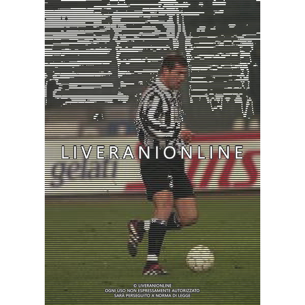 13-01-1999 TORINO - COPPA ITALIA JUVENTUS BOLOGNA 1-2 NELLA FOTO ZINEDINE ZIDANE AG ALDO LIVERANI SAS
