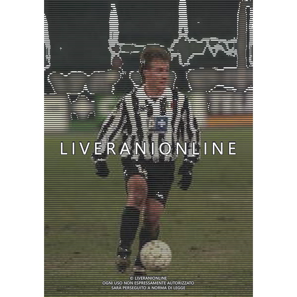 13-01-1999 TORINO - COPPA ITALIA JUVENTUS BOLOGNA 1-2 NELLA FOTO DIDIER DESCHAMPS AG ALDO LIVERANI SAS