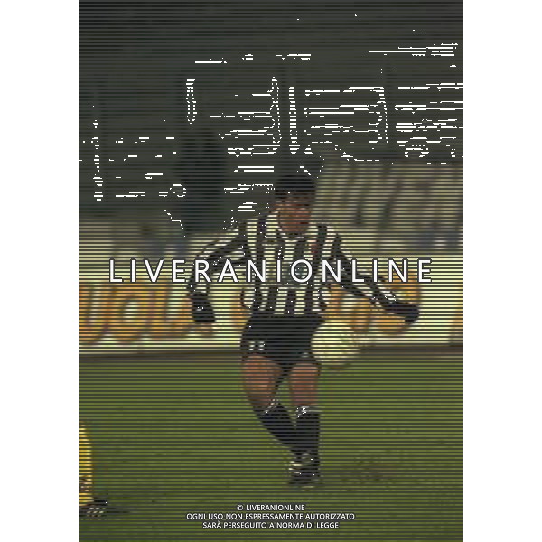13-01-1999 TORINO - COPPA ITALIA JUVENTUS BOLOGNA 1-2 NELLA FOTO DANIEL FONSECA AG ALDO LIVERANI SAS
